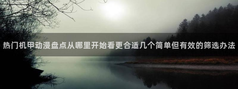 动漫类型大全:热门机甲动漫盘点从哪里开始看更合适几个简单但有效的筛选办法